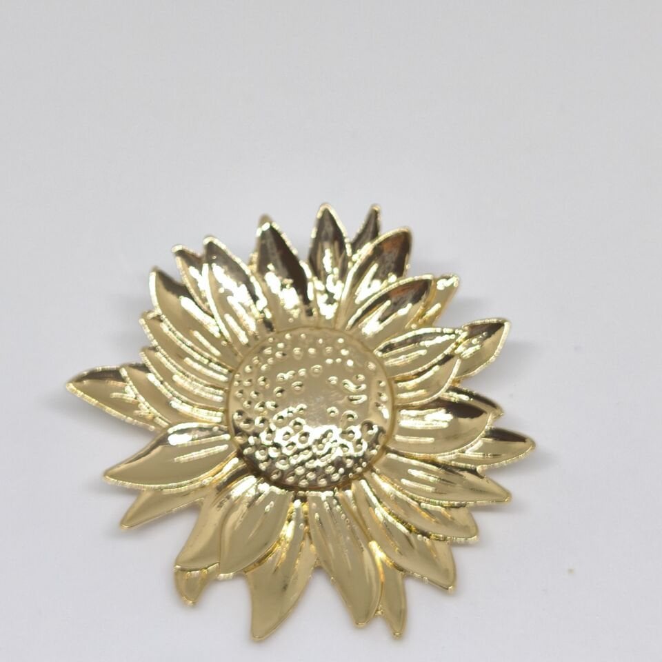 GOLD AYÇİÇEĞİ  KÜPE