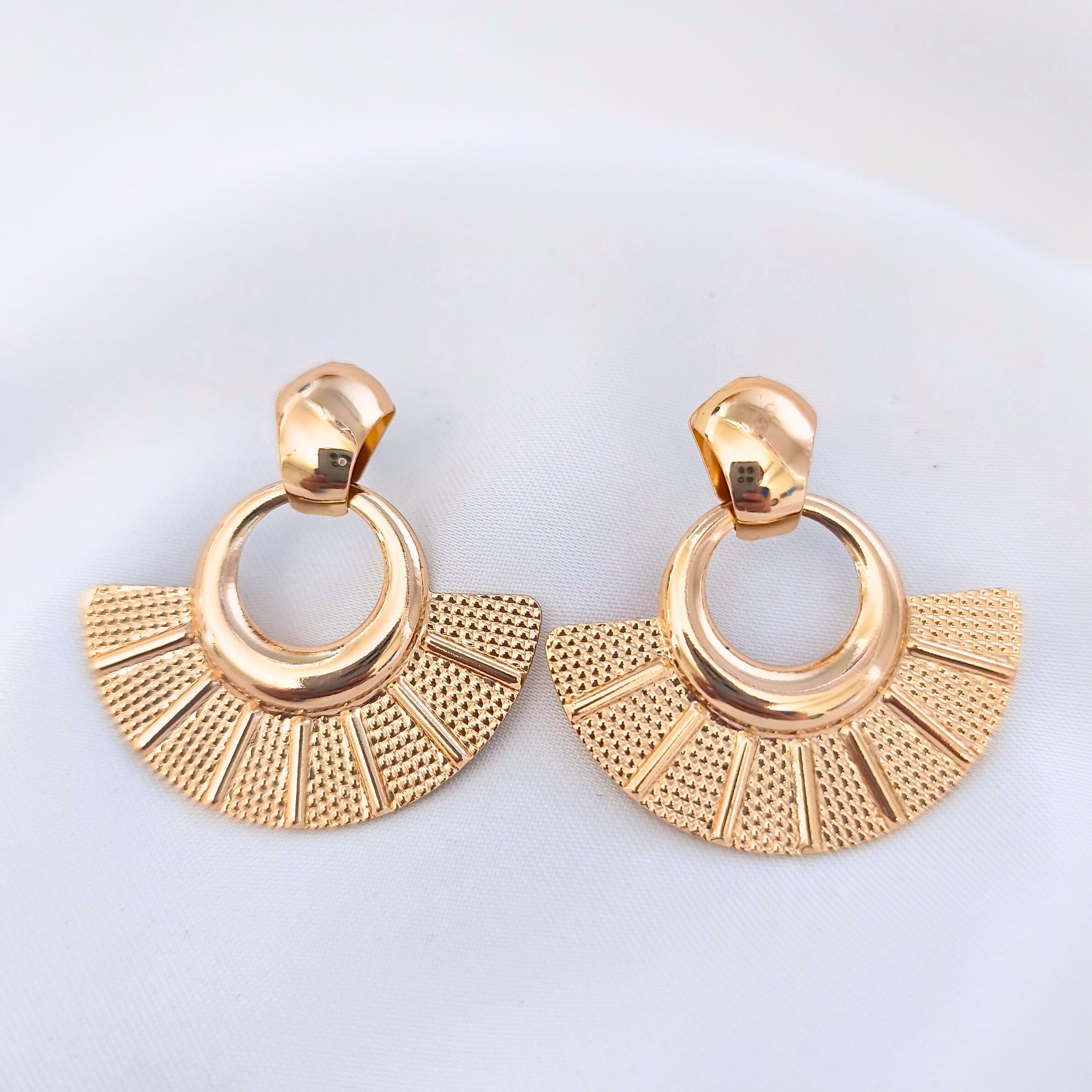 BOHEM 14K ALTIN KAPLAMA GOLD YELPAZE KÜPE