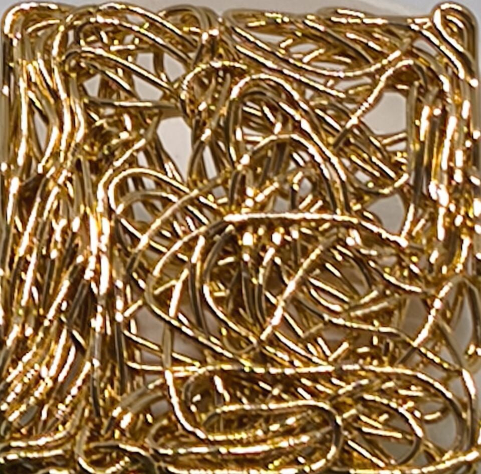 AYARLANABİLİR KARE GOLD  YÜZÜK