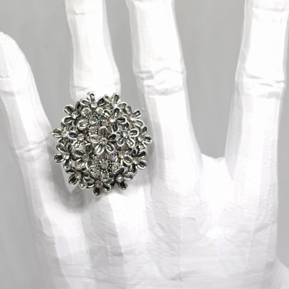 AYARLANABİLİR ÇİÇEK BUKETİ  YÜZÜK