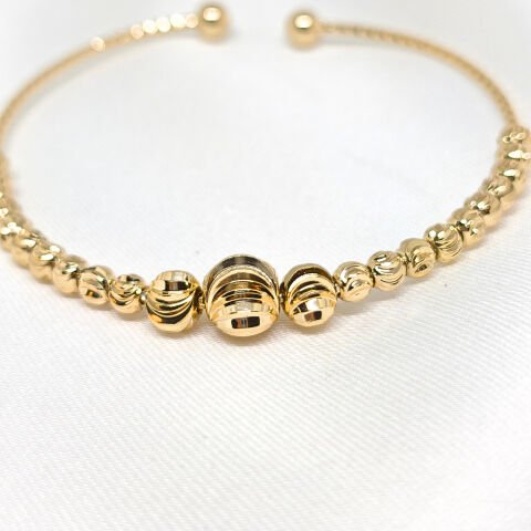 PASLANMAZ ÇELİK TOPLU GOLD  BİLEKLİK