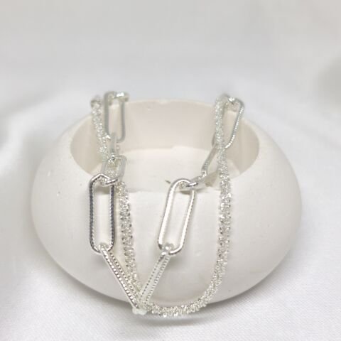 925 AYAR GÜMÜŞ 2 Lİ ZİNCİR BİLEKLİK