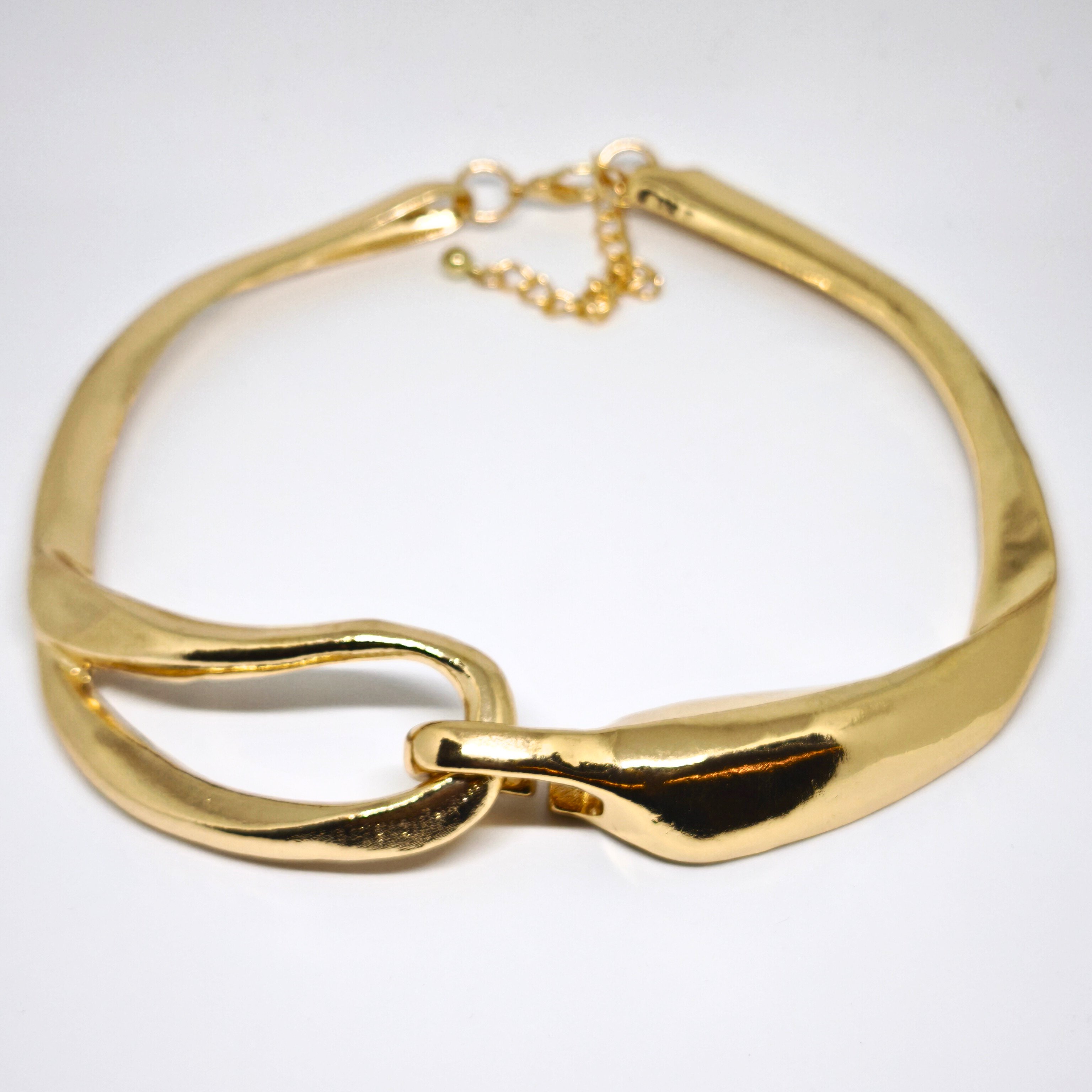 AVANGART ÖZEL TASARIM KALIN GOLD KOLYE