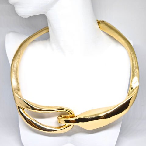 AVANGART ÖZEL TASARIM KALIN GOLD KOLYE