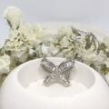 ELEGANT PASLANMAZ ÇELİK  BAGET TAŞLI  FİYONK TASARIMLI   KOLYE